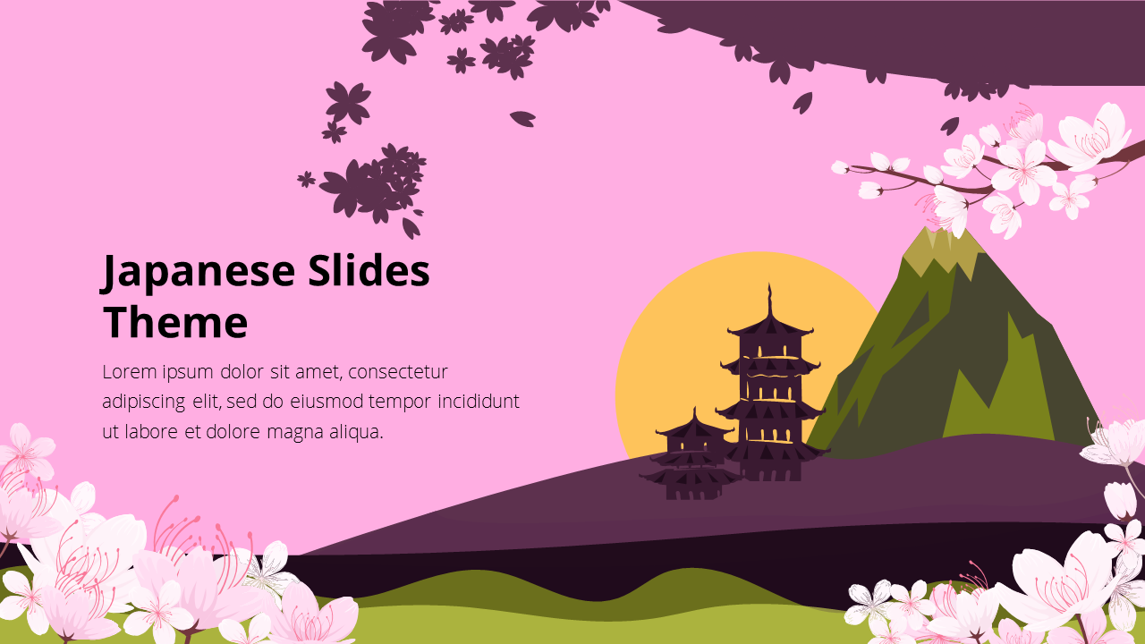 Japanese Google Slides Theme